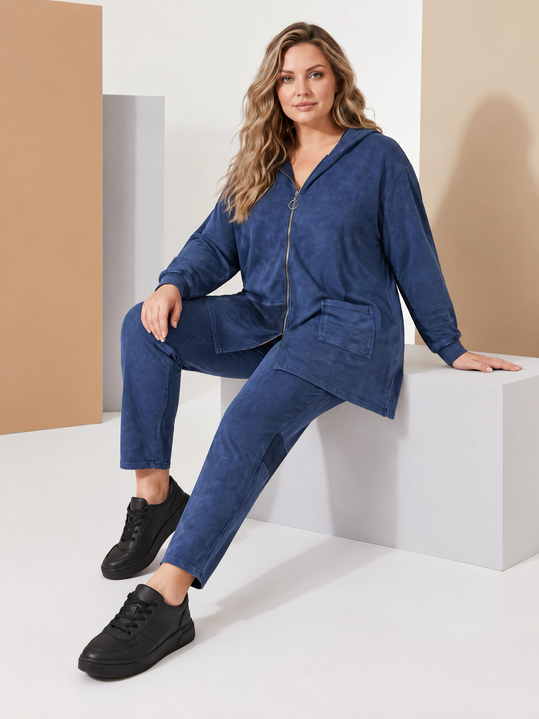 ΒΑΜΒΑΚΕΡΟ ΣΕΤ DENIM ΜΕ ΚΟΥΚΟΥΛΑ
