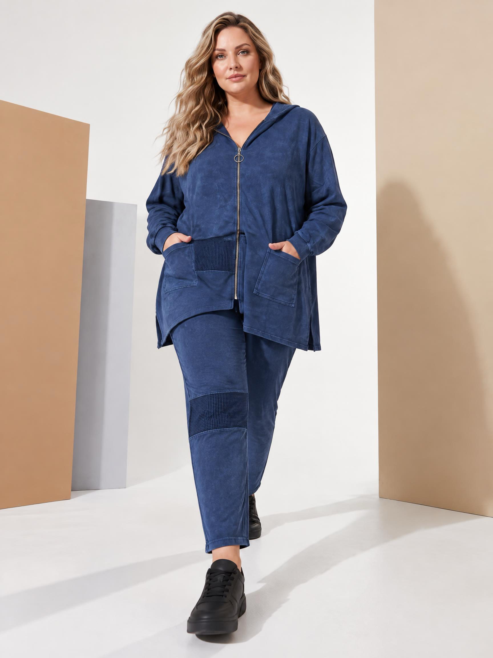 ΒΑΜΒΑΚΕΡΟ ΣΕΤ DENIM ΜΕ ΚΟΥΚΟΥΛΑ