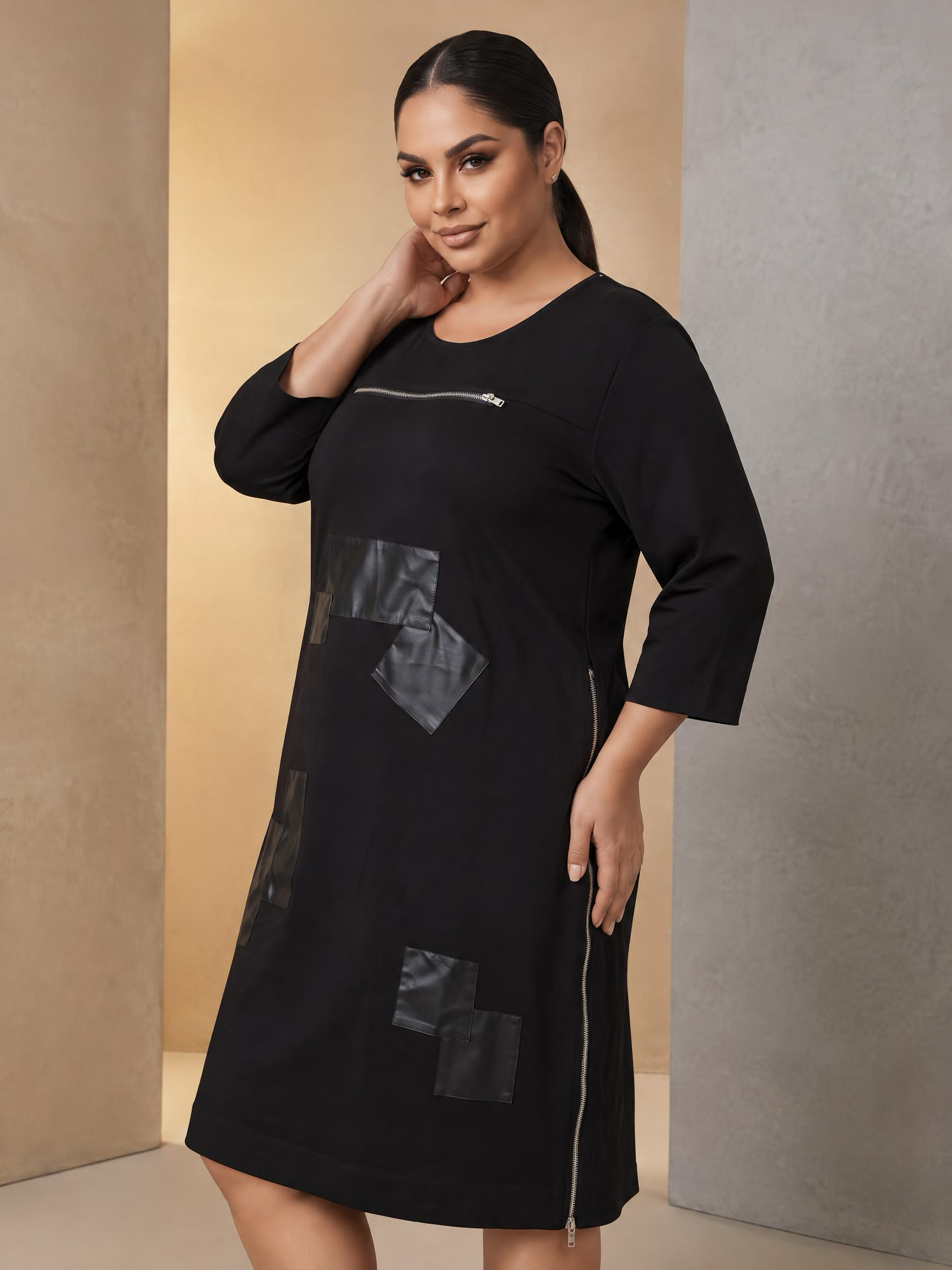 ΣΤΙΛΑΤΟ ΦΟΡΕΜΑ ΜΕ ΕΝΤΥΠΩΣΙΑΚΕΣ ΛΕΠΤΟΜΕΡΕΙΕΣ ΑΠΟ ΑΔΙΑΒΡΟΧΟ ΥΦΑΣΜΑ