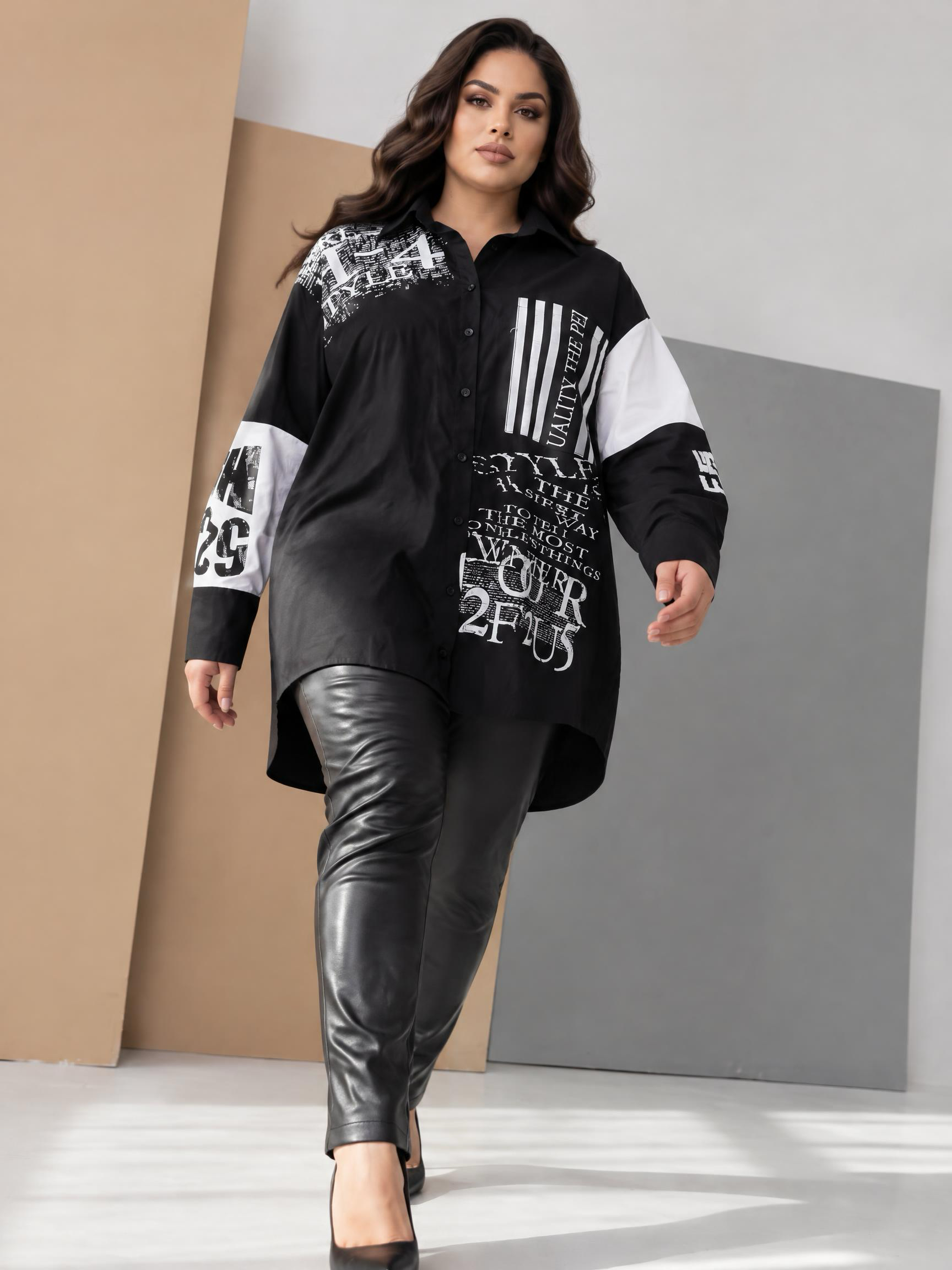 DESIGNER ΠΟΥΚΑΜΙΣΟ ΣΕ ΑΝΕΤΗ ΓΡΑΜΜΗ ΓΙΑ ΜΕΓΑΛΑ ΜΕΓΕΘΗ