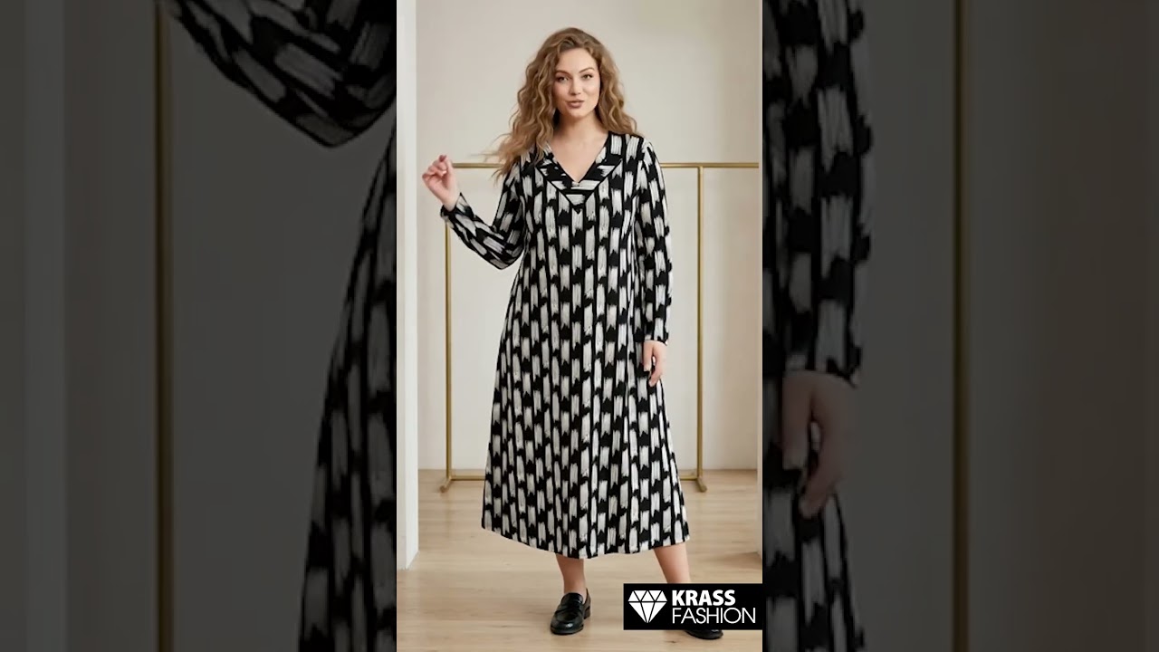 ΦΟΡΕΜΑ PLUS SIZE ΜΕ ΑΦΗΡΗΜΕΝΟ ΣΧΕΔΙΟ