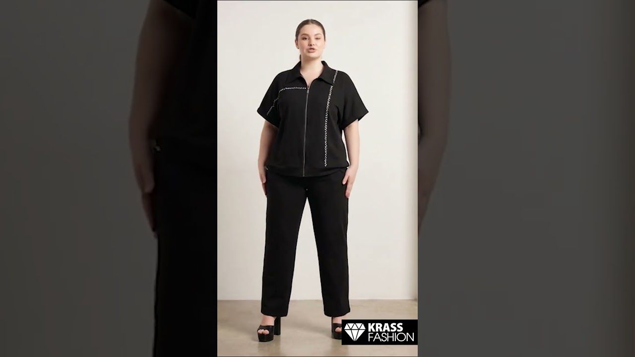 ΜΑΞΙ ΣΕΤ ΣΕ ΜΑΥΡΟ ΧΡΩΜΑ ΜΕ ΜΠΛΟΥΖΑ ΜΕ ΦΕΡΜΟΥΑΡ ΚΑΙ ΠΑΝΤΕΛΟΝΙ ΕΛΕΥΘΕΡΗΣ ΓΡΑΜΜΗΣ