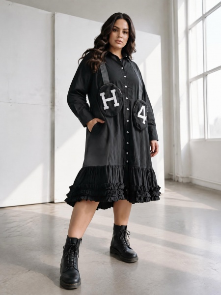ΜΠΟΥΤΙΚ FASHION ΦΟΡΕΜΑ PLUS SIZE ΜΟΝΤΕΛΟ
